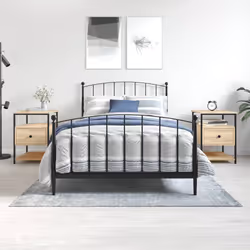 VidaXL 826025 nightstand/bedside table Oak