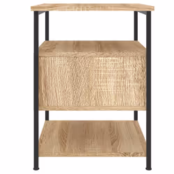 VidaXL 826025 nightstand/bedside table Oak - Additional view 8