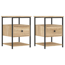 VidaXL 826026 nightstand/bedside table Oak