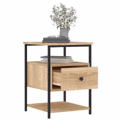 VidaXL 826026 nightstand/bedside table Oak - Additional view 5