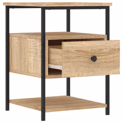 VidaXL 826026 nightstand/bedside table Oak - Additional view 6