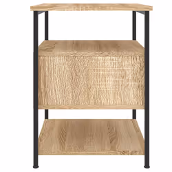 VidaXL 826026 nightstand/bedside table Oak - Additional view 8