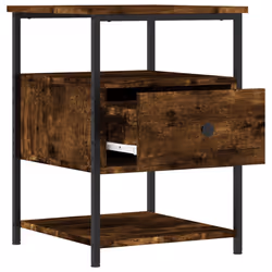 VidaXL 826027 nightstand/bedside table Oak - Additional view 5