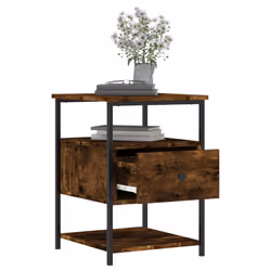 VidaXL 826028 nightstand/bedside table Oak - Additional view 5