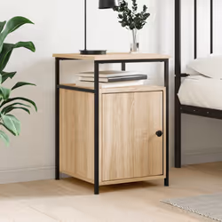 VidaXL 826035 nightstand/bedside table Oak