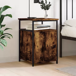 VidaXL 826037 nightstand/bedside table Oak