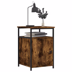 VidaXL 826038 nightstand/bedside table Oak - Additional view 4