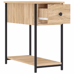 VidaXL 826056 nightstand/bedside table Oak - Additional view 7