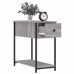 VidaXL 826059 nightstand/bedside table Oak - Additional view 4