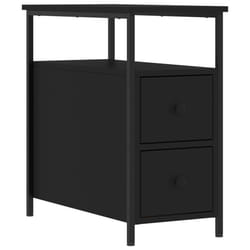 VidaXL 826063 nightstand/bedside table Black