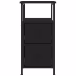 VidaXL 826063 nightstand/bedside table Black - Additional view 5