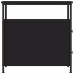 VidaXL 826064 nightstand/bedside table Black - Additional view 8
