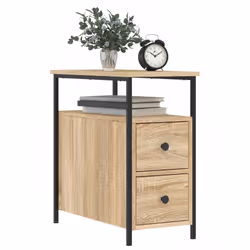 VidaXL 826065 nightstand/bedside table Oak