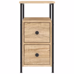 VidaXL 826066 nightstand/bedside table Oak - Additional view 6