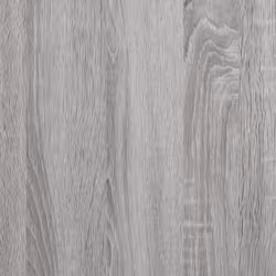 vidaXL Bedside Cabinet Bedside Table Side Table Sonoma Oak Engineered Wood - grey sonoma
