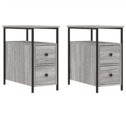 VidaXL 826070 nightstand/bedside table Oak