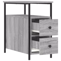 VidaXL 826070 nightstand/bedside table Oak - Additional view 7