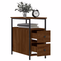 VidaXL 826072 nightstand/bedside table Oak - Additional view 4