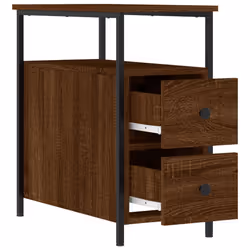 VidaXL 826072 nightstand/bedside table Oak - Additional view 7