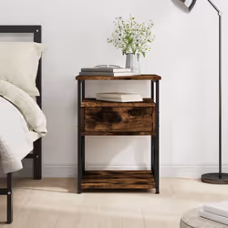 VidaXL 826077 nightstand/bedside table Oak