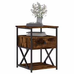 VidaXL 826077 nightstand/bedside table Oak