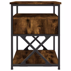 VidaXL 826077 nightstand/bedside table Oak - Additional view 7