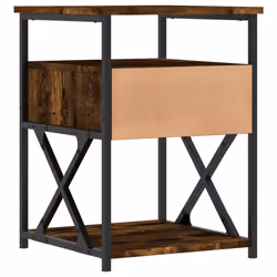 VidaXL 826077 nightstand/bedside table Oak - Additional view 8