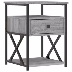 VidaXL 826079, Oak, Iron, Wood, 400 mm, 420 mm, 550 mm, 1 pc(s)