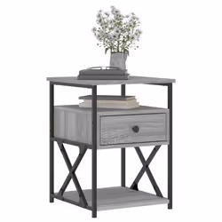 VidaXL 826079 nightstand/bedside table Oak