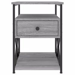 VidaXL 826080 nightstand/bedside table Oak - Additional view 6