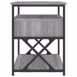 VidaXL 826080 nightstand/bedside table Oak - Additional view 8