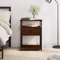 VidaXL 826081 nightstand/bedside table Oak