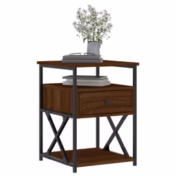 VidaXL 826081 nightstand/bedside table Oak