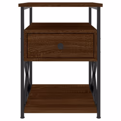 VidaXL 826082 nightstand/bedside table Oak - Additional view 5