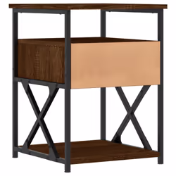 VidaXL 826082 nightstand/bedside table Oak - Additional view 8