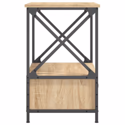 VidaXL 826086 nightstand/bedside table Oak - Additional view 8