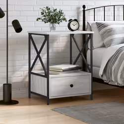 VidaXL 826089 nightstand/bedside table Oak