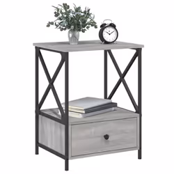 VidaXL 826089 nightstand/bedside table Oak