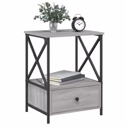 VidaXL 826090 nightstand/bedside table Oak