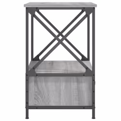 VidaXL 826090 nightstand/bedside table Oak - Additional view 7