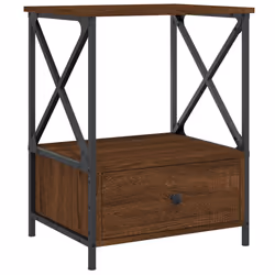 VidaXL 826091, Oak, Iron, Wood, 500 mm, 410 mm, 650 mm, 1 pc(s)