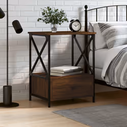 VidaXL 826091 nightstand/bedside table Oak