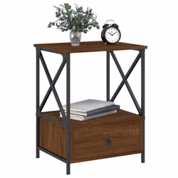 VidaXL 826091 nightstand/bedside table Oak