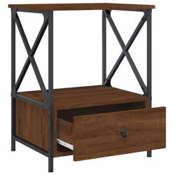 VidaXL 826091 nightstand/bedside table Oak - Additional view 6