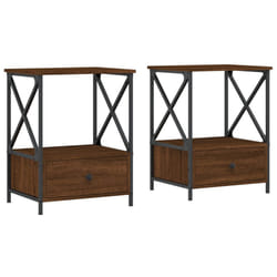VidaXL 826092 nightstand/bedside table Oak