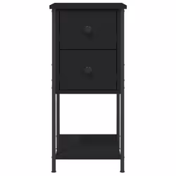 VidaXL 826094 nightstand/bedside table Black - Additional view 6