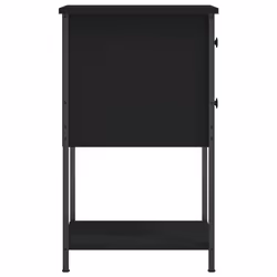 VidaXL 826094 nightstand/bedside table Black - Additional view 7
