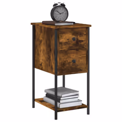 VidaXL 826098 nightstand/bedside table Oak - Additional view 4