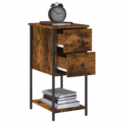 VidaXL 826098 nightstand/bedside table Oak - Additional view 5
