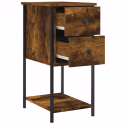VidaXL 826098 nightstand/bedside table Oak - Additional view 6